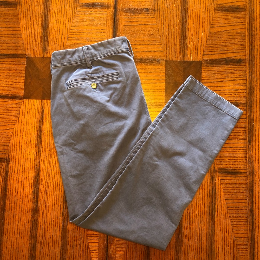 Express Slim Garment Dyed Stretch Chino